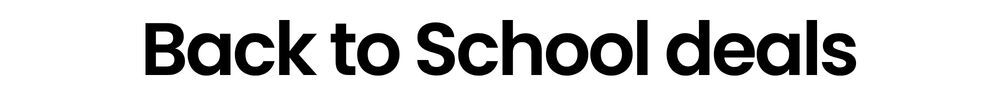 Back to school deals
