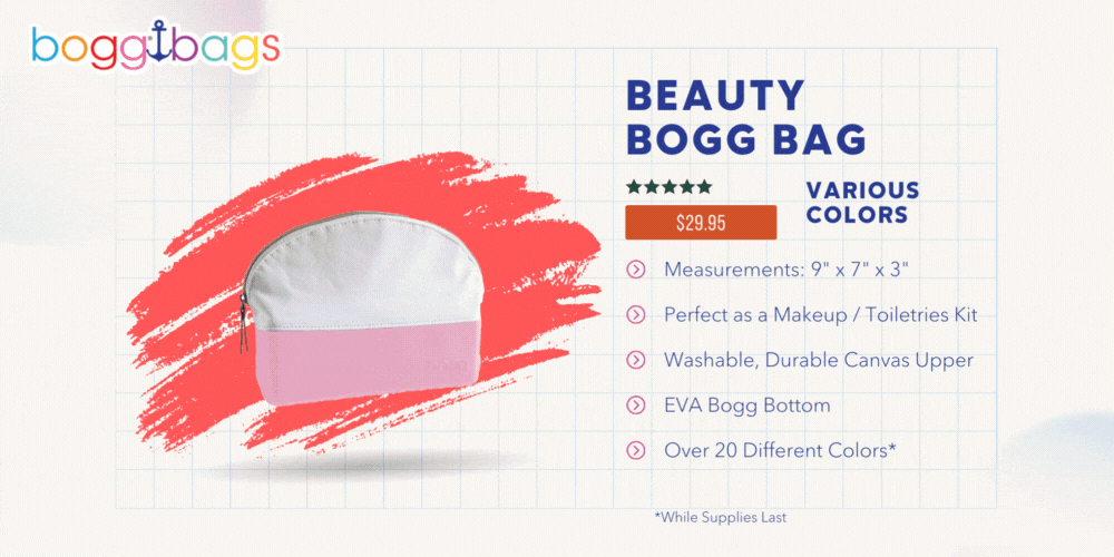 Bogg Bags Beauty Bag - Tiffany Blue | Eagle Eye Outfitters