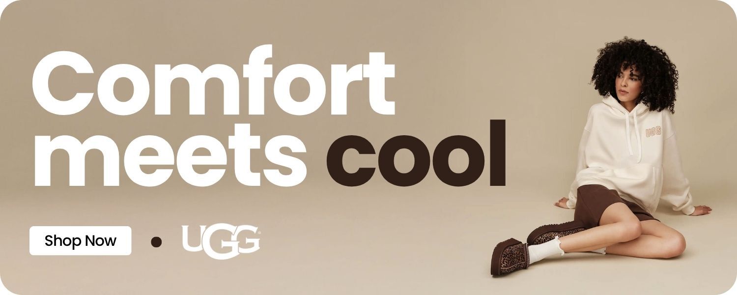 Comfort meets cool. UGG logo. Shop Ugg.