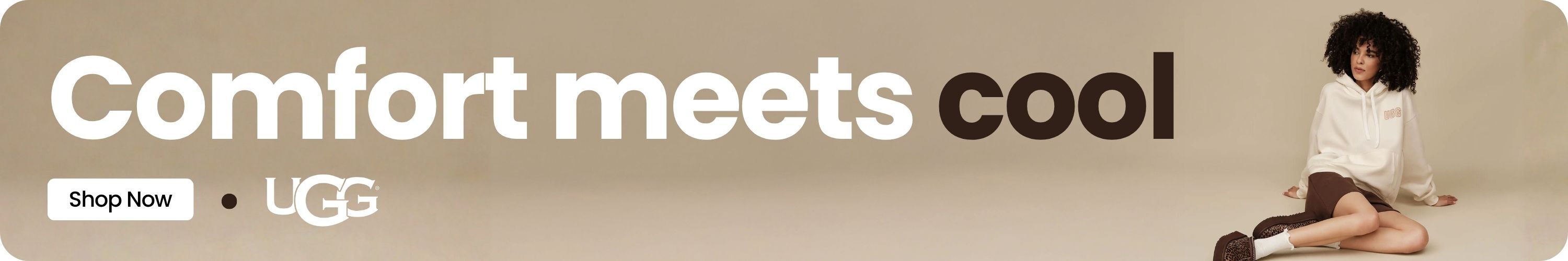 Comfort meets cool. UGG logo. Shop Ugg.