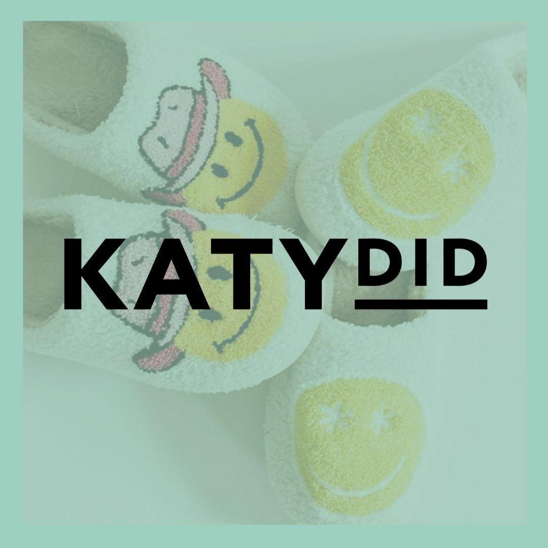 Katydid Women's tees, hats, slippers, cups and bags, coming soon!