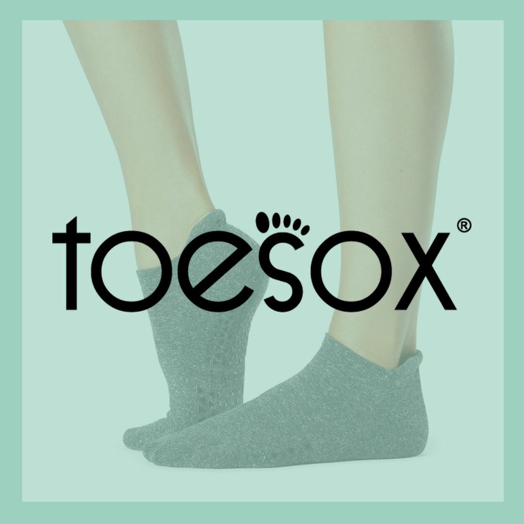 Toesox Women's grip socks, coming soon!