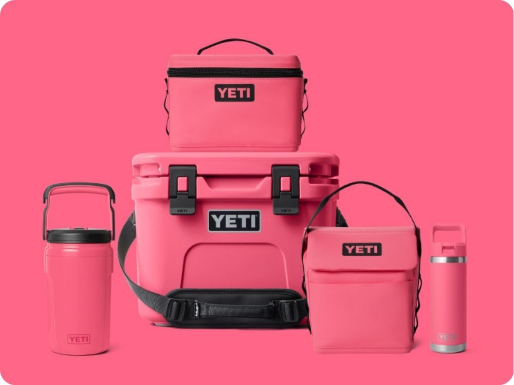 Shop YETI's Tropical Pink color
