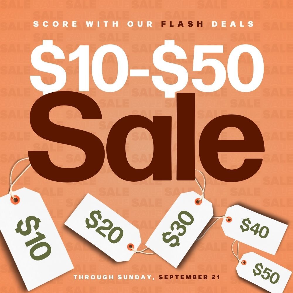 Score with our Flash Deals. $10-$50 Sale
