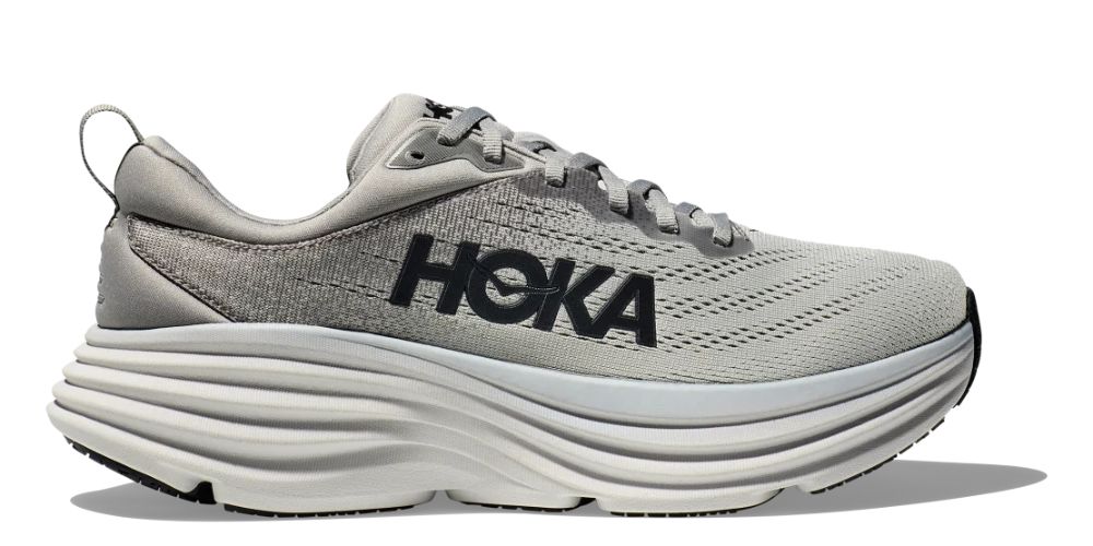 Men's HOKA Bondi 8 Sharkskin / Harbor Mist