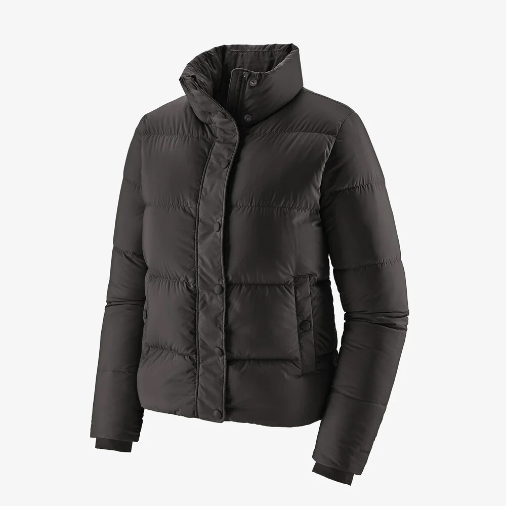 dl1 Patagonia ダウンジャケット 黒 レディースLLサイズ相当 Women's Down Sweater Hoody – Patagonia Worn Wear®