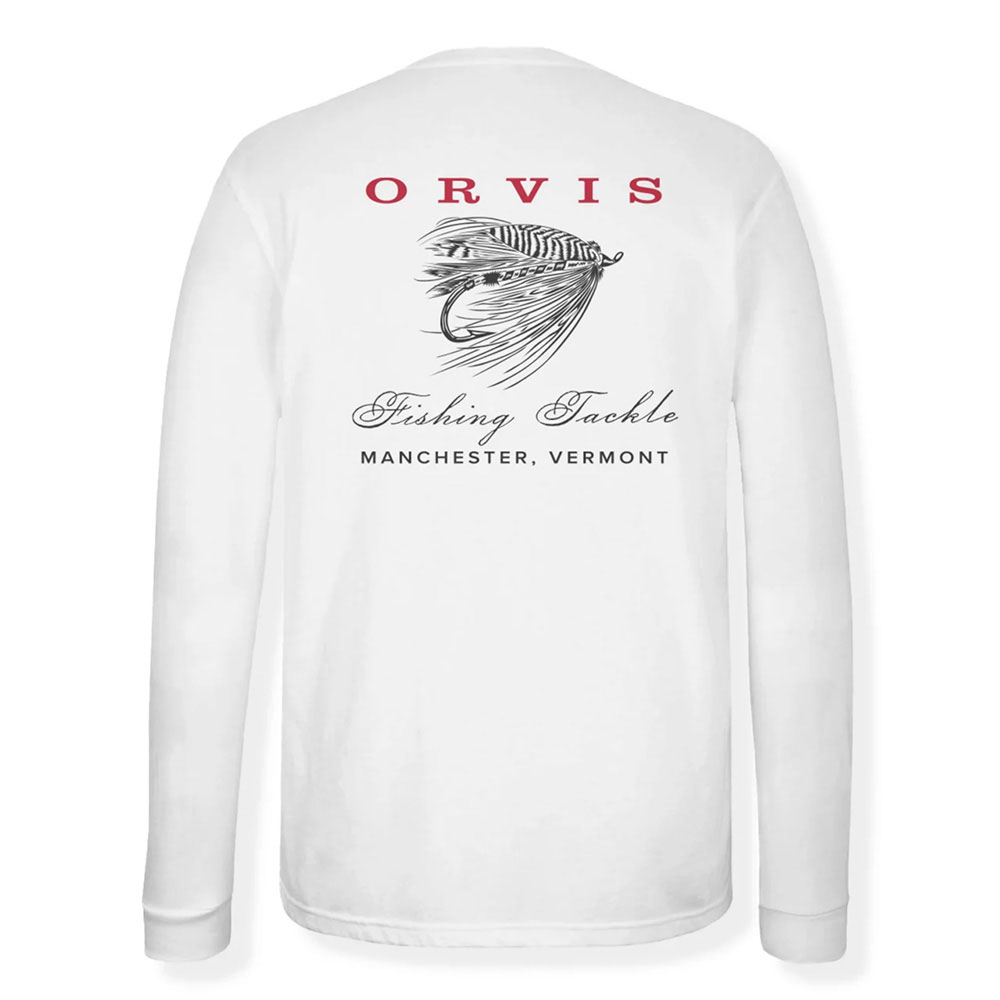 90's ORVIS cotton S/S print shirt M