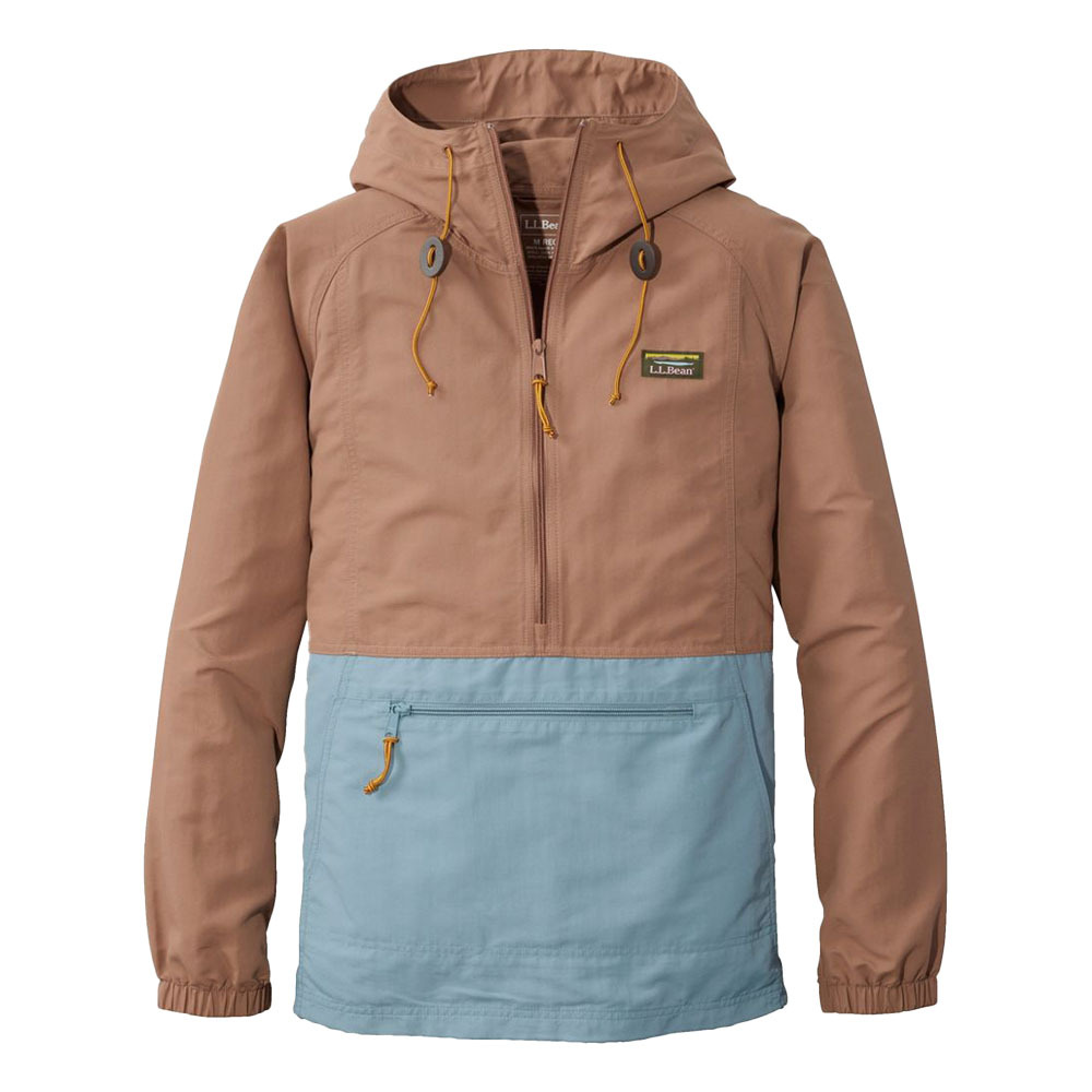 Men's L.L.Bean Mountain Classic Colorblock Anorak- Golden Ash