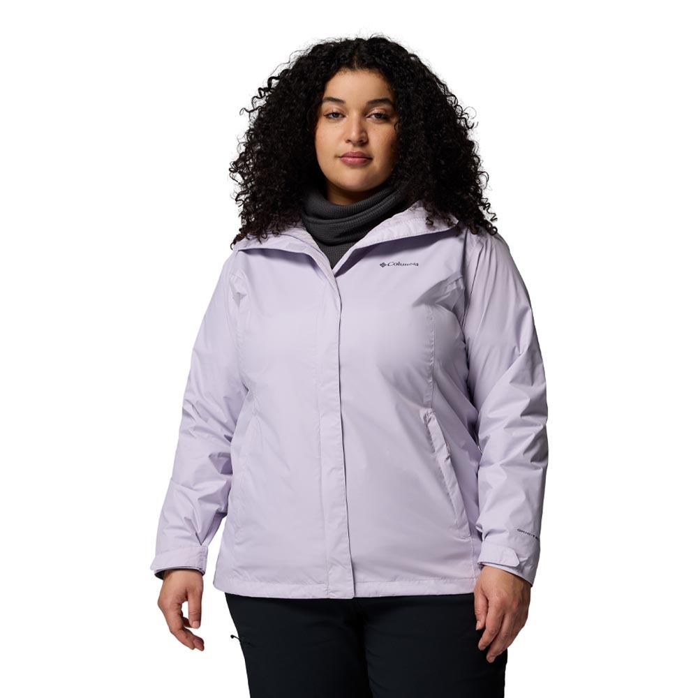 Columbia Women's Arcadia II Plus Size Rain Jacket - Plus Size