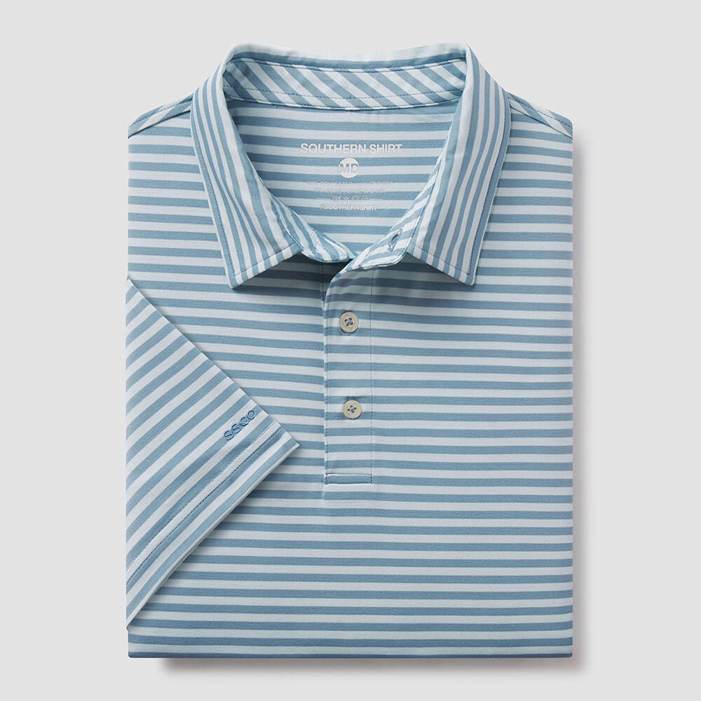 Men's Southern Shirt Sarasota Stripe Polo Shirt | Eagle Eye