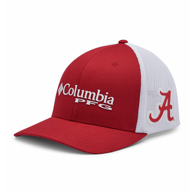 Columbia Sportswear Men's University of Georgia Collegiate PFG Mesh Ball Cap