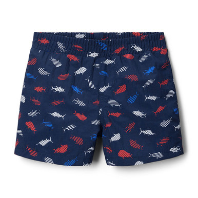 Columbia Boys' Toddler PFG Super Backcast Shorts - 4T - NavyPrints
