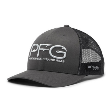 Columbia Men's PFG Mesh Snapback Hooks Hat, Size: One size, Gray