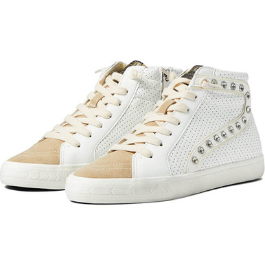 Women's Vintage Havana Excel High Sneaker in White Multi | Eagle