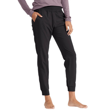 Women's Bamboo-Lined Breeze Pull-On Jogger - Black main image 0