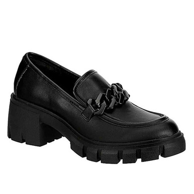 Women's Madden Girl Hoxton Chain Lug Sole Loafers | Eagle Eye Outfitters