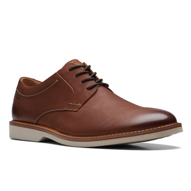 Clarks Gilman Lace ダークタンレザー 26.5 Clarks Gilman Lace Burgundy Leather - 26136238