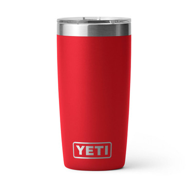 YETI Rambler 10 oz Tumbler with MagSlider Lid-Rescue Red