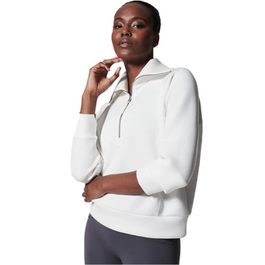 Spanx Airessentials Pullover White Cloud