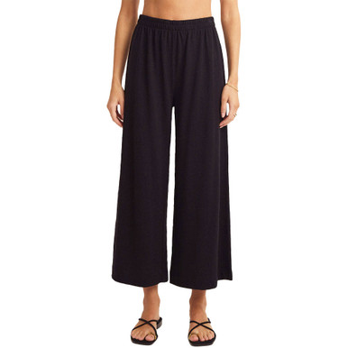 Women's Z Supply Scout Textured Slub Pant - Black | Eagle Eye