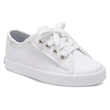 Toddler Girls' Keds Kickstart Jr Sneaker - White | Eagle Eye Outfitters