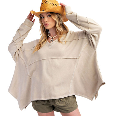 EAGLE CREST WOVEN TOP