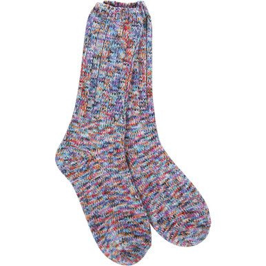 Women's World's Softest Sock Co Ragg Crew - Indigo | Eagle Eye Outfitters