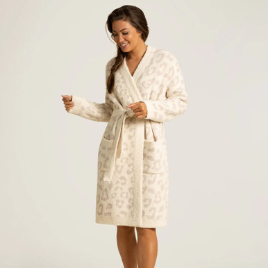 Foot Robe Women's Barefoot Dreams CozyChic Barefoot In The Wild Robe | Eagle Eye ...