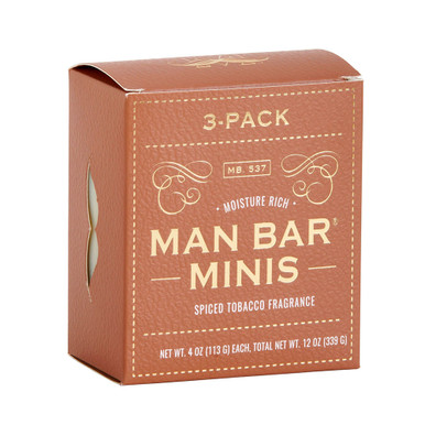 Commonwealth Soap Man Bar Mini 3 Pack
