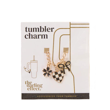 The Darling Effect Checkmate Tumbler Charm | Eagle Eye Outfitters