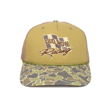 Men's Old Row Racing Rope Hat - Camo | Eagle Eye Outfitters