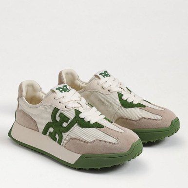 Women's Sam Edelman Langley 3 Lace Up Sneaker - Green Multi