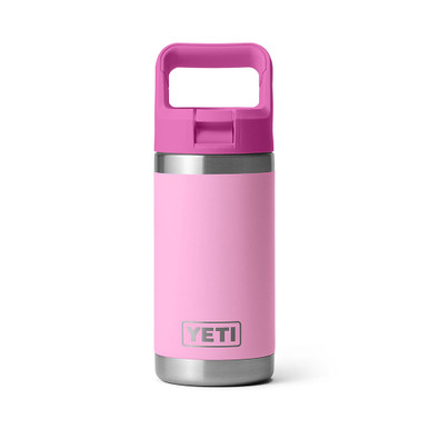 YETI 12 oz Rambler Jr Kids Water Bottle - Power Pink/Wildflower