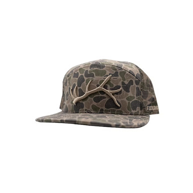 Men's Fieldstone 7 Panel All Backwoods Camo Shed Hat | Eagle Eye