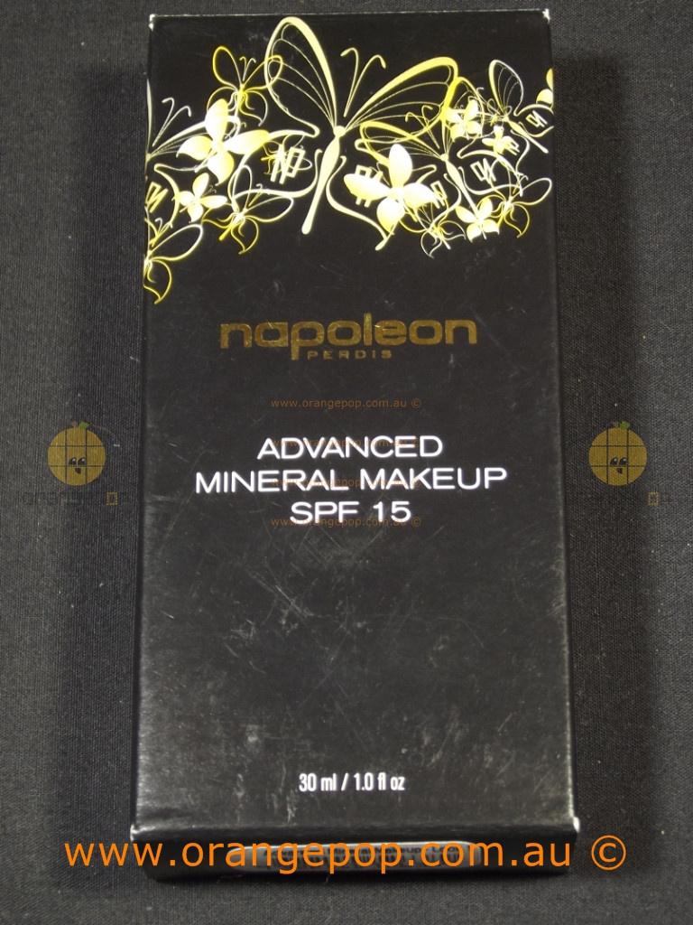Napoleon Perdis Advanced Mineral Makeup Spf 15 Foundation Look 1