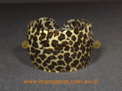 Cheetah/animal print women's cuff/bracelet