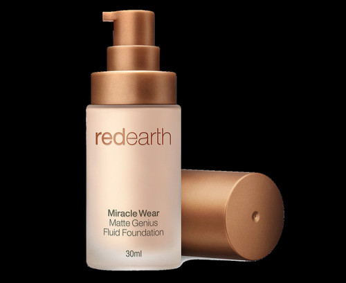 Red Earth Miracle Wear Matte Genius Fluid Foundation 30mL - Miracle 10