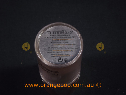 Mirenesse Airbrush Minerals Soft Focus Blush Highlighter 3. Nude Camellia