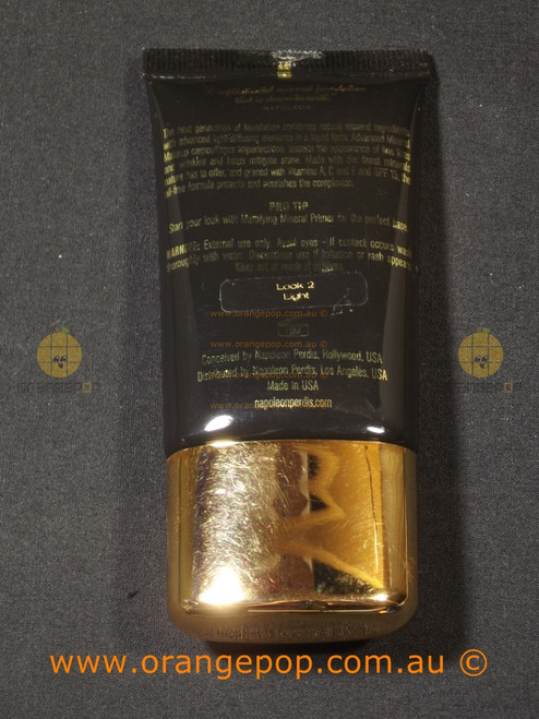 Napoleon Perdis Advanced Mineral Makeup Spf 15 Foundation Look 2