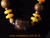 Browns and yellows beaded fashion necklace