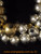 Spherical gold and silver necklace