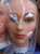 Bald Female Training Head Cosmetology Mannequin Manikin Celebrity burmax wig display