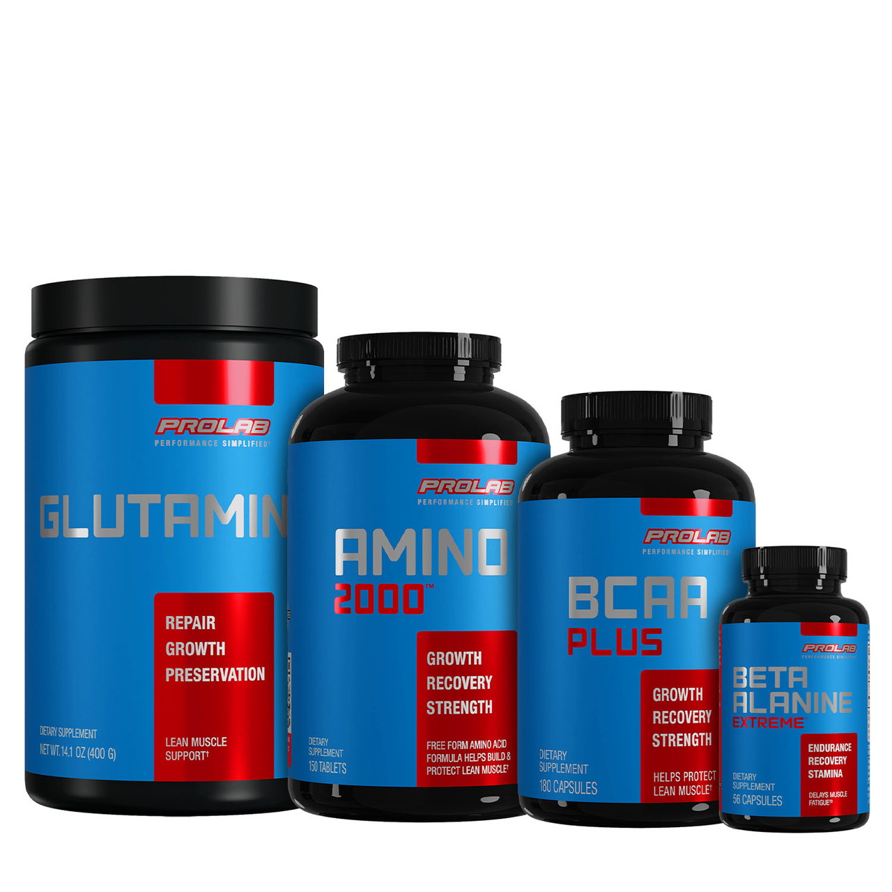 50 off Glutamine Amino 2000 BCAA Plus Beta Alanine Bundle