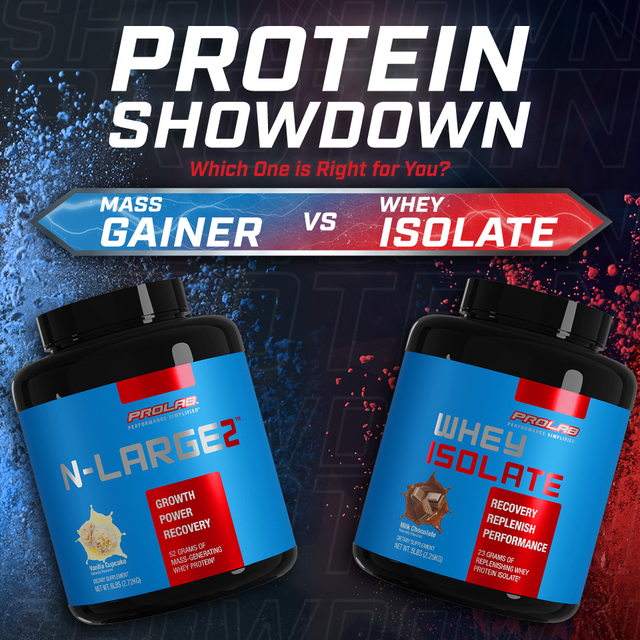 The Mass Gainer vs Whey Protein Showdown Prolab Nutrition