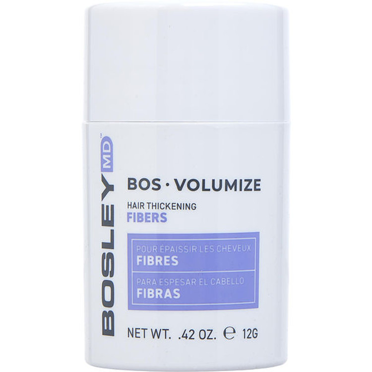 Bosley MD Bos Volumize Hair Thickening Fibers Medium Brown