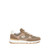 Sneaker Uomo in Camoscio, Pelle e Tela, Colorado, Biscotto