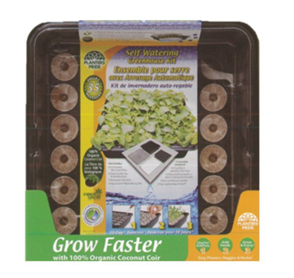 Planters Pride SelfWatering Greenhouse Kit, 35 Pellets The Farm Store