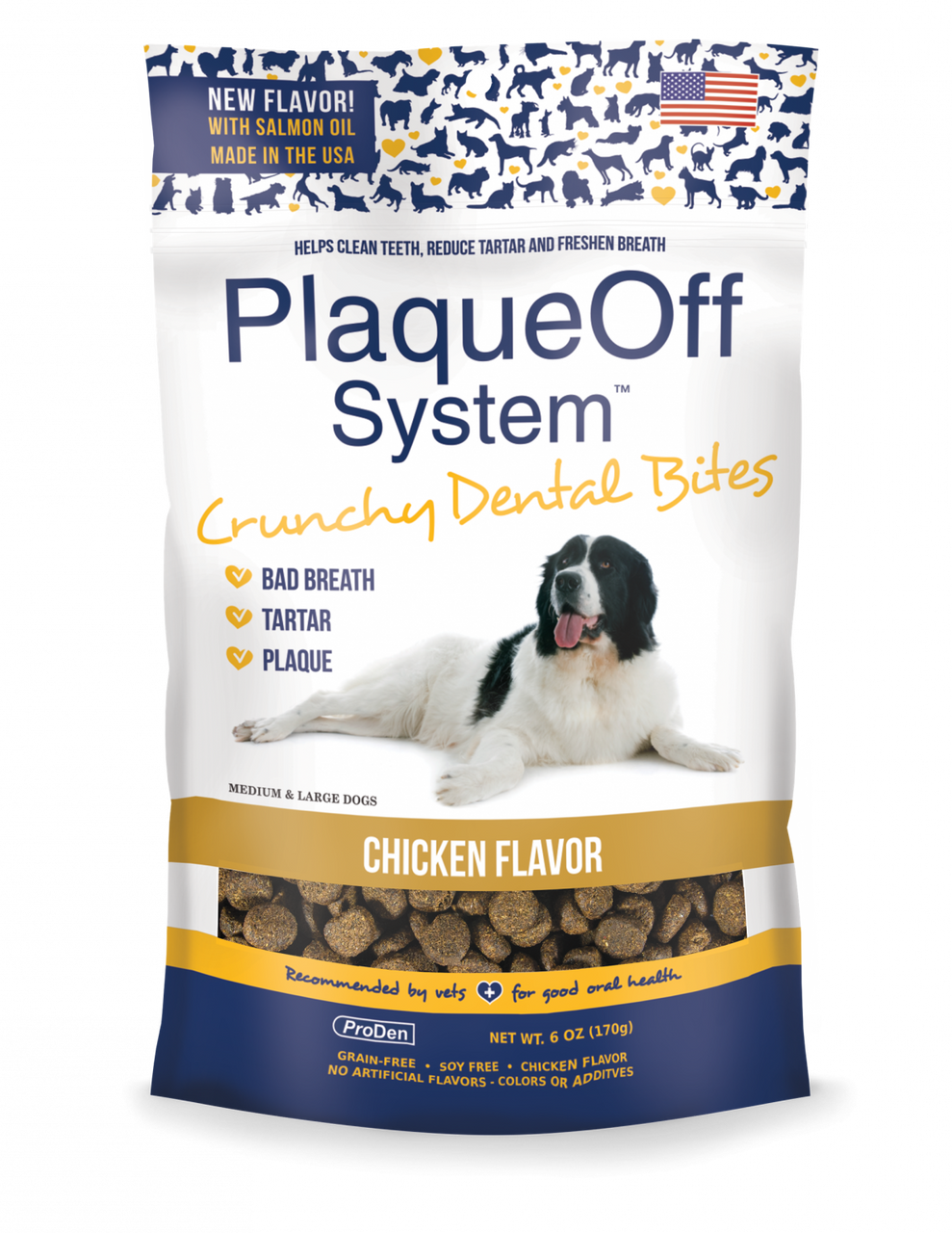 ProDen PlaqueOff Systems, Crunchy Dental Bites For Dogs The Farm Store
