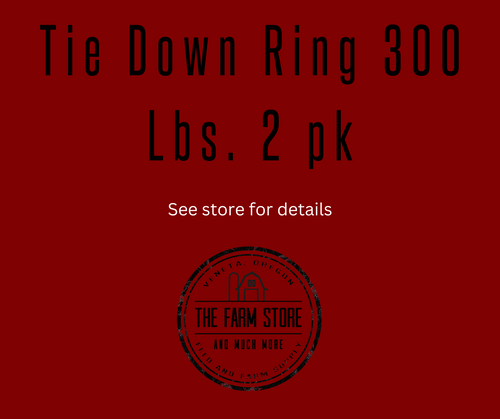 Tie Down Ring 300 Lbs. 2 pk