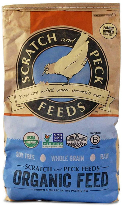 Scratch & Peck Naturally Free Organic Layer 18% 40 lbs.